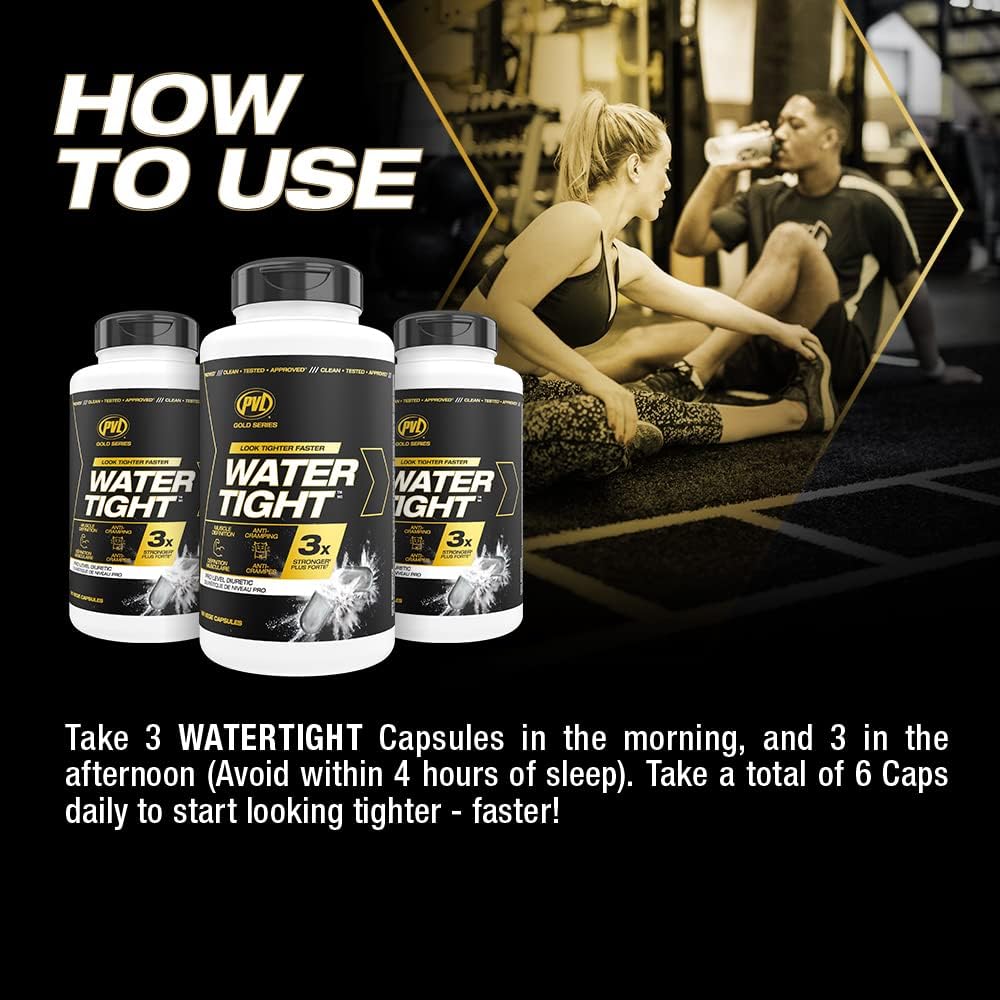 PVL Watertight Pro-Level Diuretic | 90 Veg Capsules