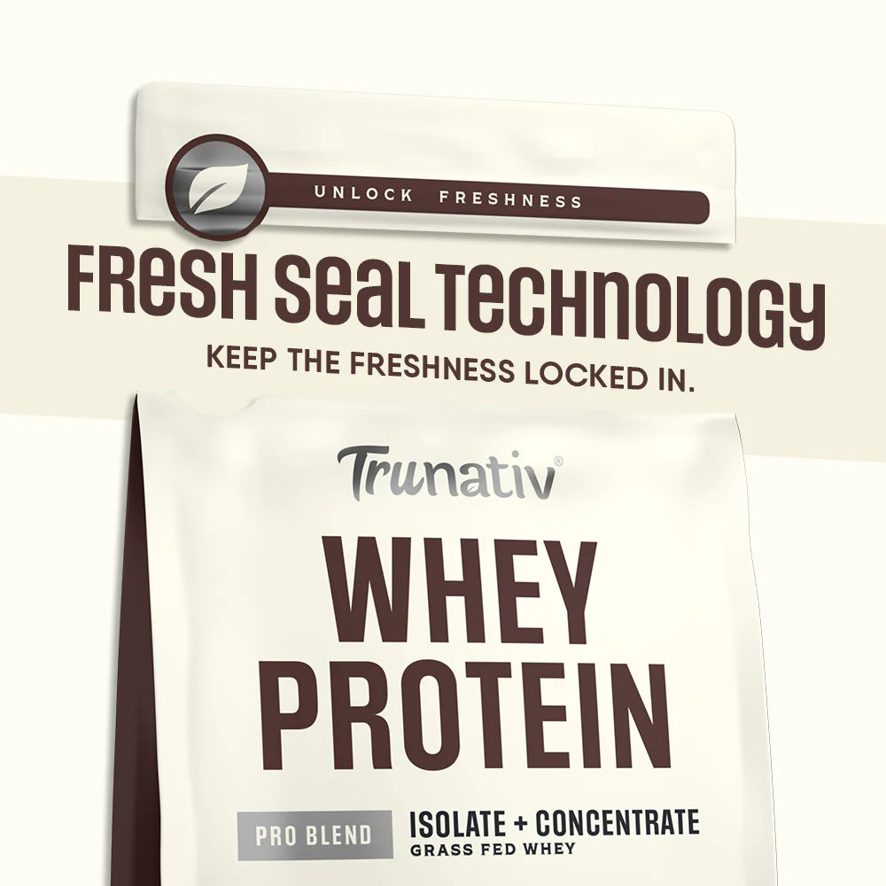 Trunativ Whey Protein Pro Blend | 24g Protein Per Serving