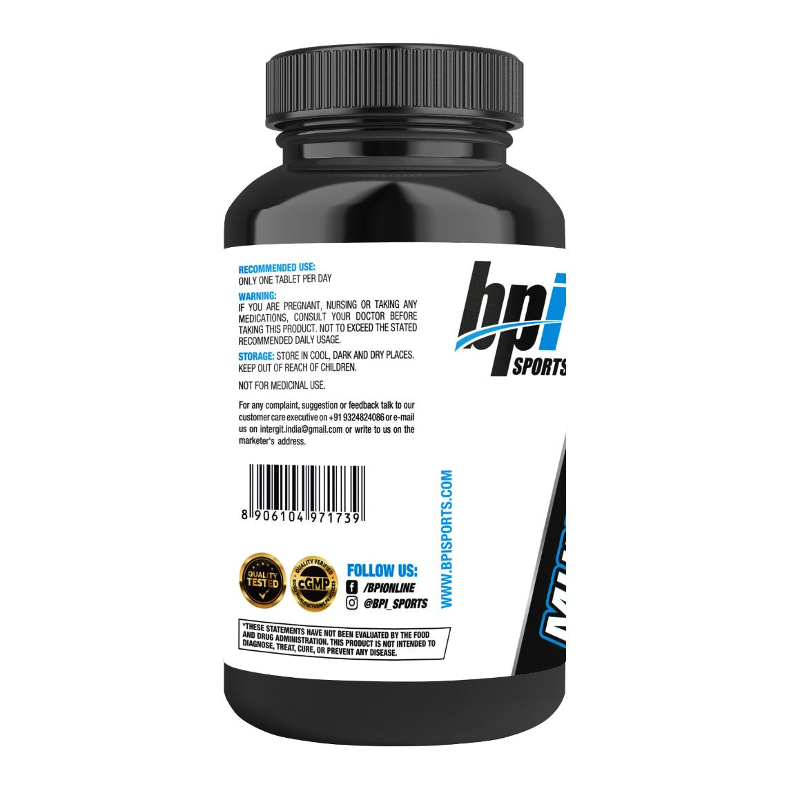 BPI Sports Multivitamin with Vital Nutrients 60 Tablets