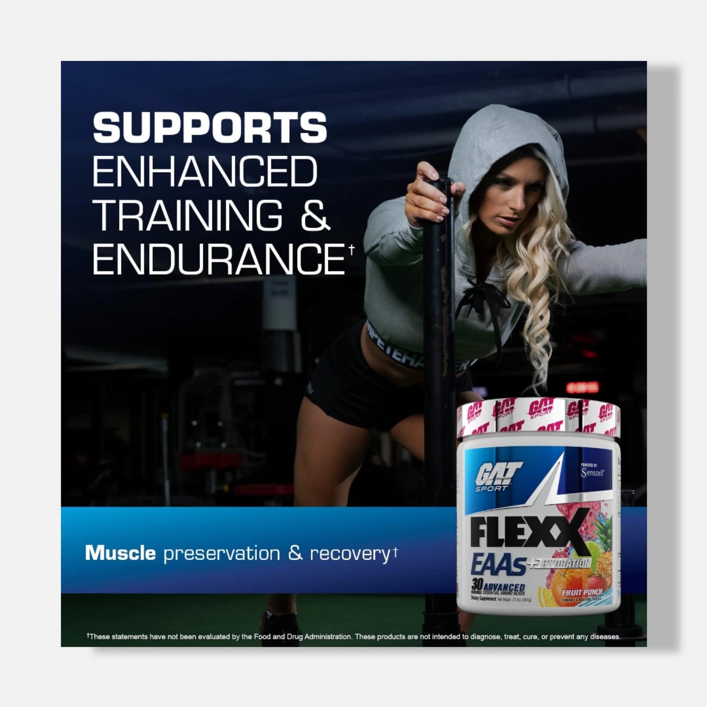 GAT Sport Flexx EAAs + Hydration 345g | 30 Servings
