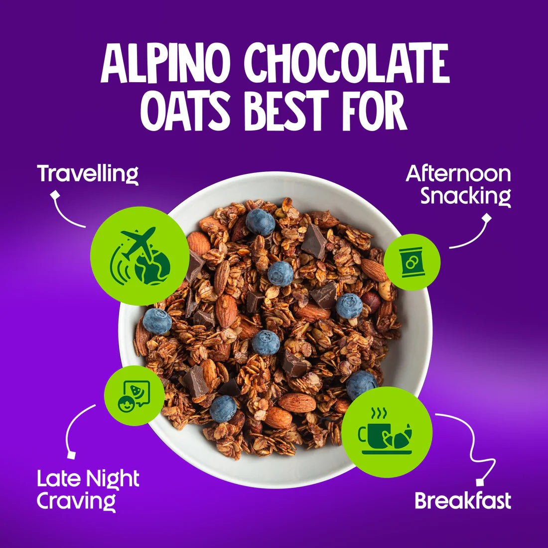 Alpino High Protein Super Oats Chocolate 2.5kg