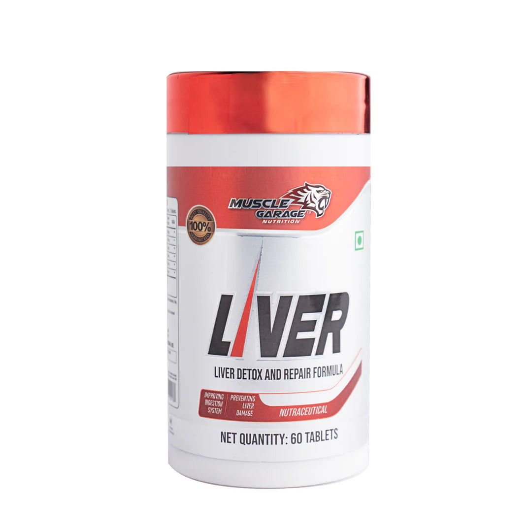 Muscle Garage Liver Detox & Repair Formula 60 Tablets