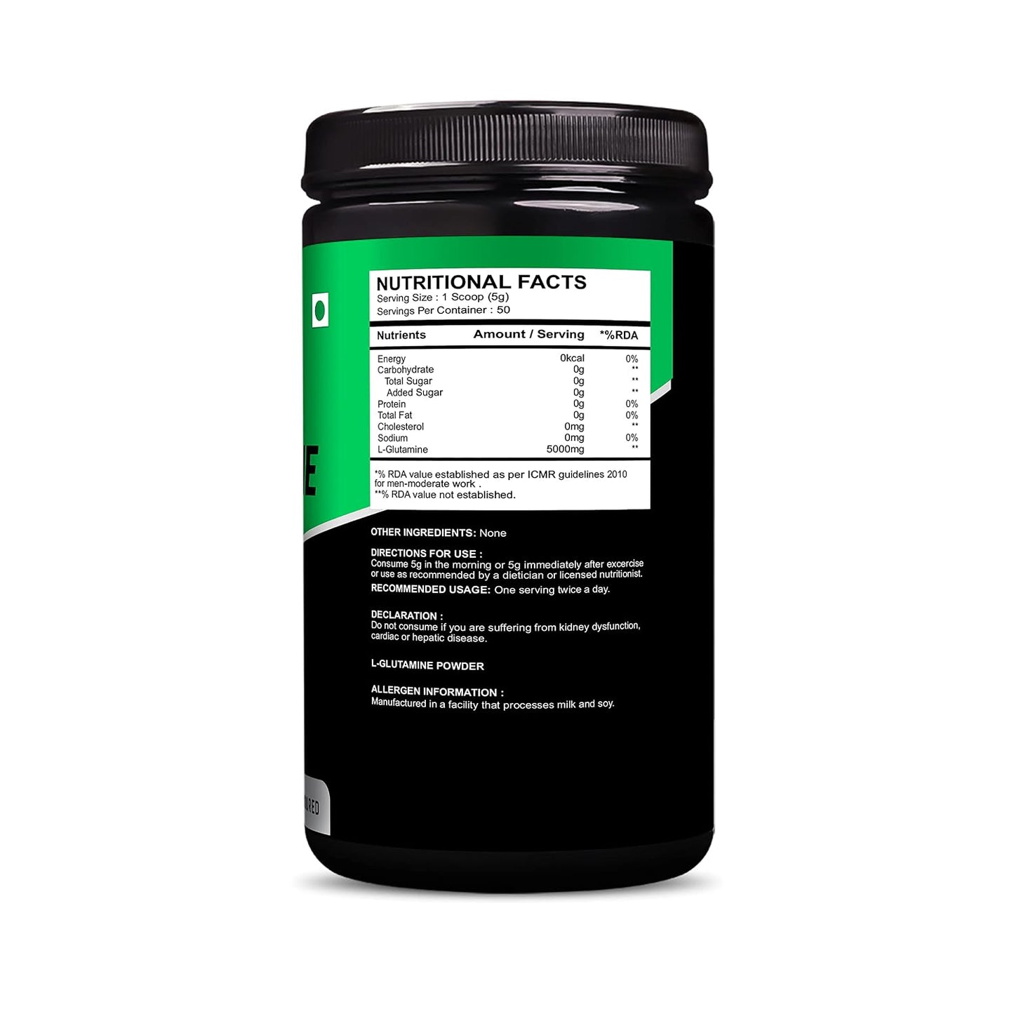 Peak Force Nutrition Micronized L-Glutamine 250g