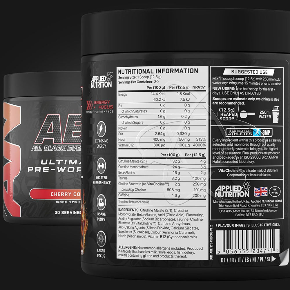 Applied Nutrition ABE Pre Workout 30 Servings | Ultimate Energy