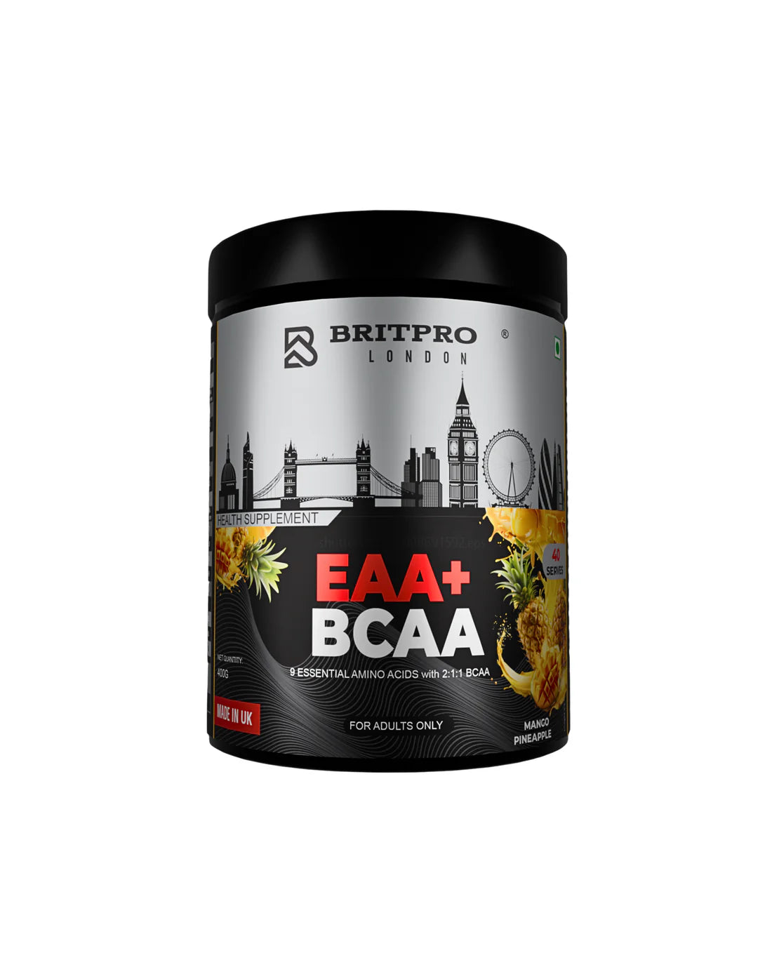 BritPro London EAA + BCAA Powder 40 Servings