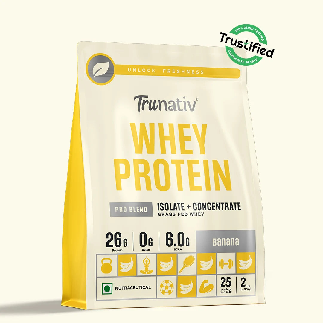 Trunativ Whey Protein Pro Blend | 24g Protein Per Serving