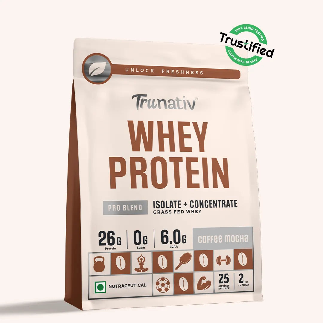 Trunativ Whey Protein Pro Blend | 24g Protein Per Serving