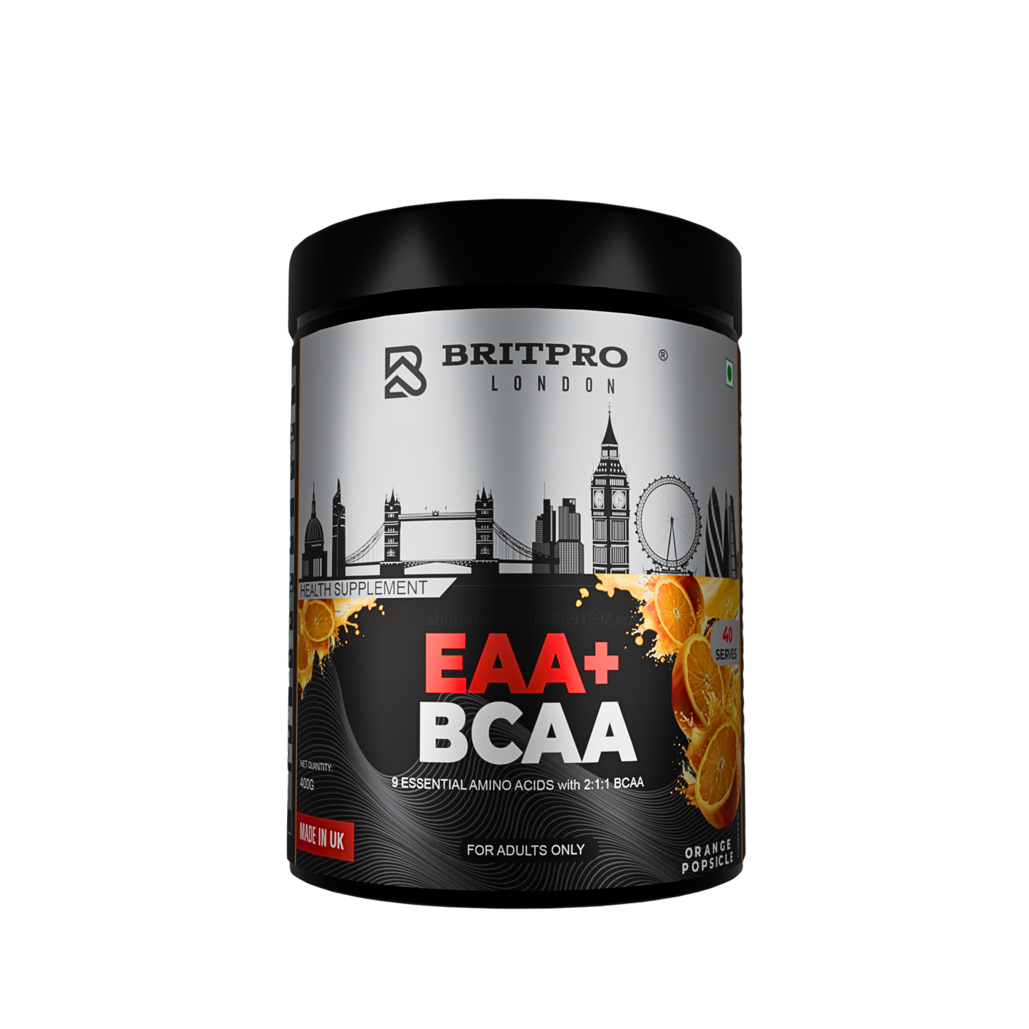 BritPro London EAA + BCAA Powder 40 Servings