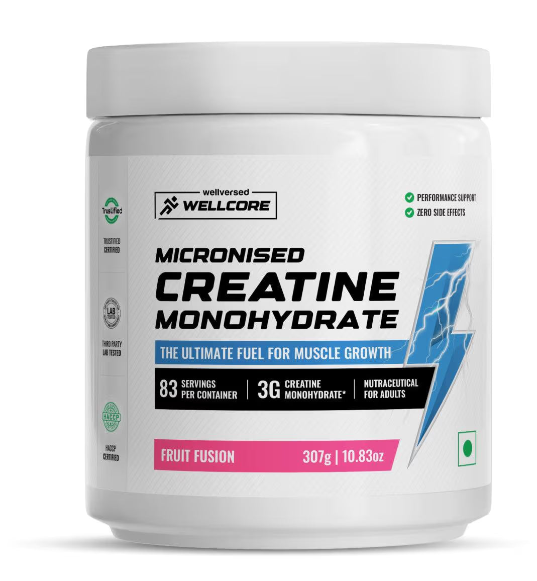 Wellcore Micronised Creatine Monohydrate 307g | 83 Servings