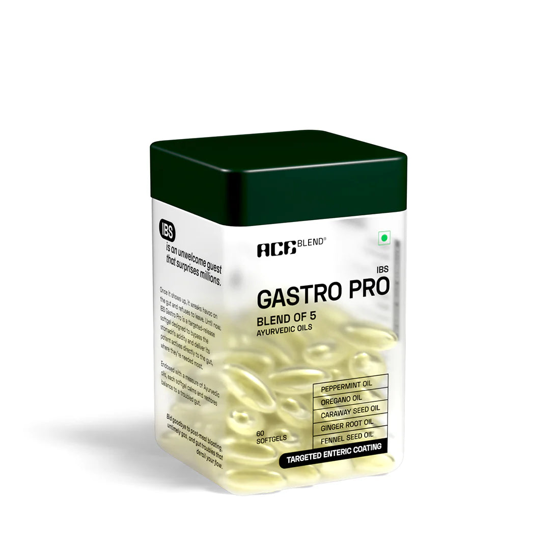 Ace Blend IBS Gastro Pro 60 Softgels | Gut Health Support