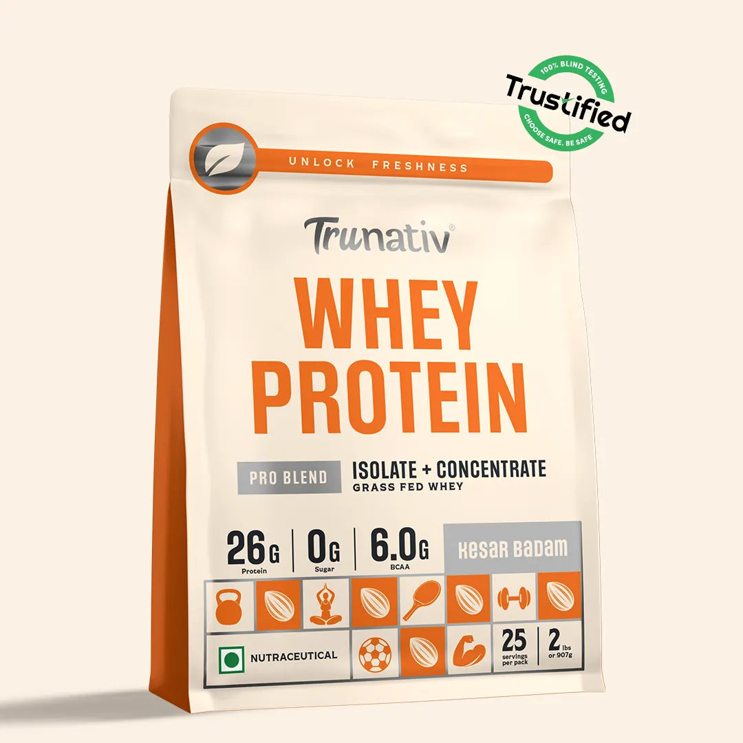 Trunativ Whey Protein Pro Blend | 24g Protein Per Serving