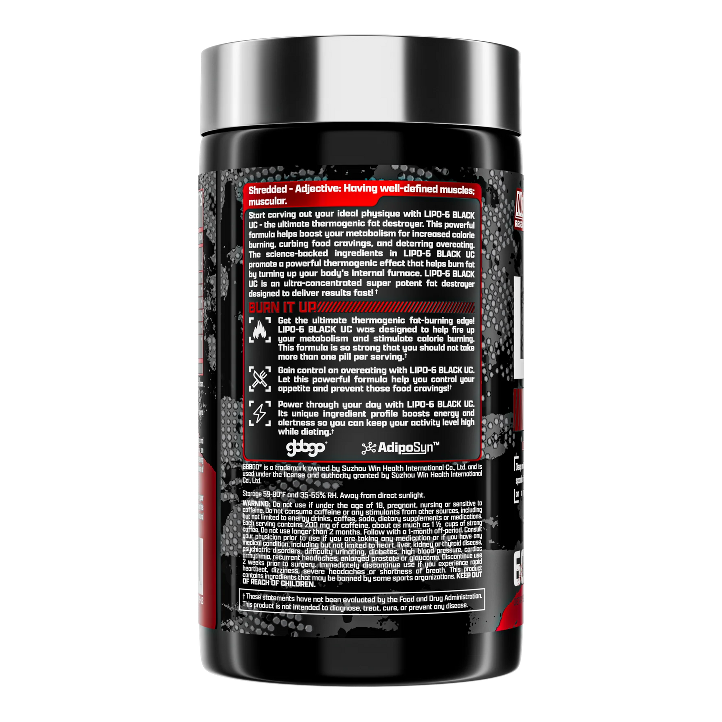 Nutrex Lipo-6 Black Ultra Concentrate | 60 Capsules