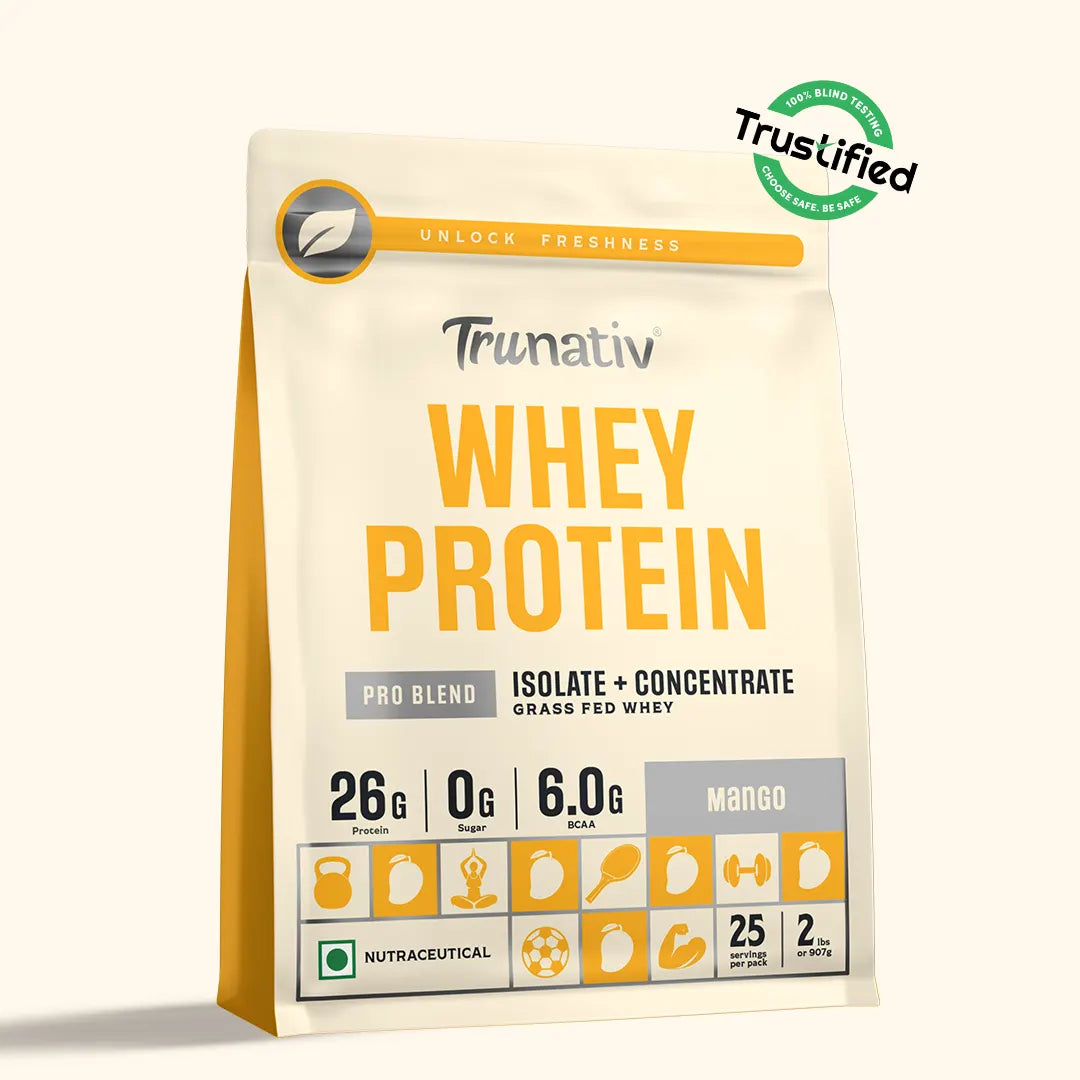 Trunativ Whey Protein Pro Blend | 24g Protein Per Serving