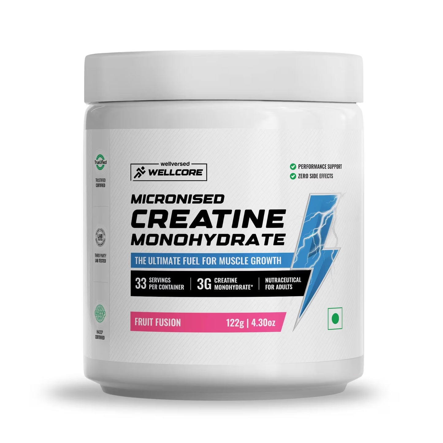 Wellcore Micronised Creatine Monohydrate 122g | 33 Servings