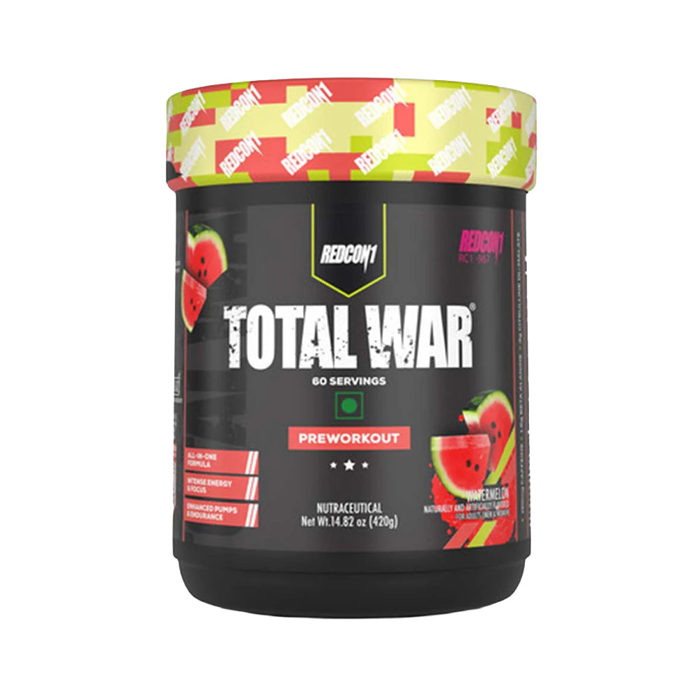 Redcon1 Total War Pre Workout 60 Servings | Energy & Pump