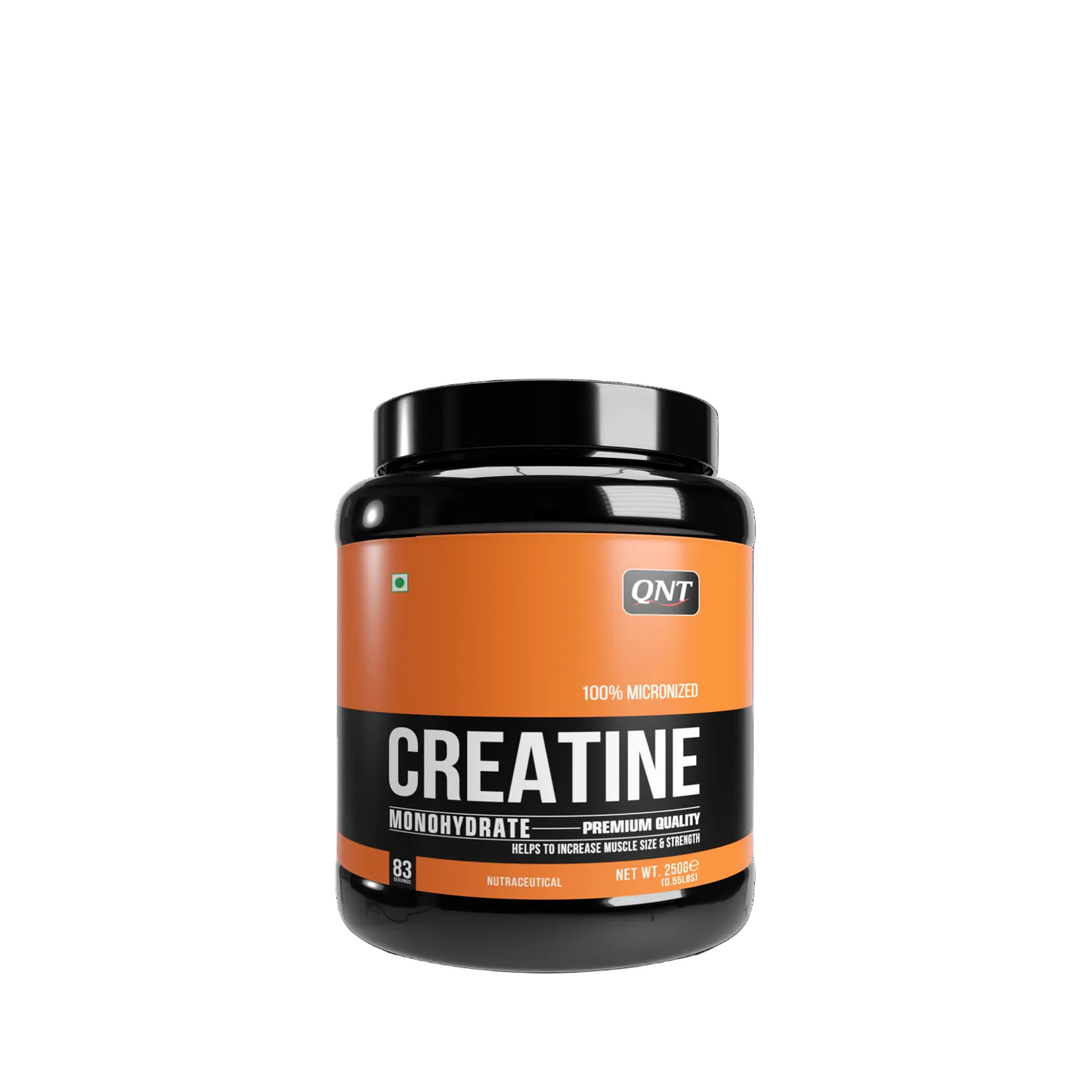 QNT Creatine Monohydrate 250g | 83 Servings