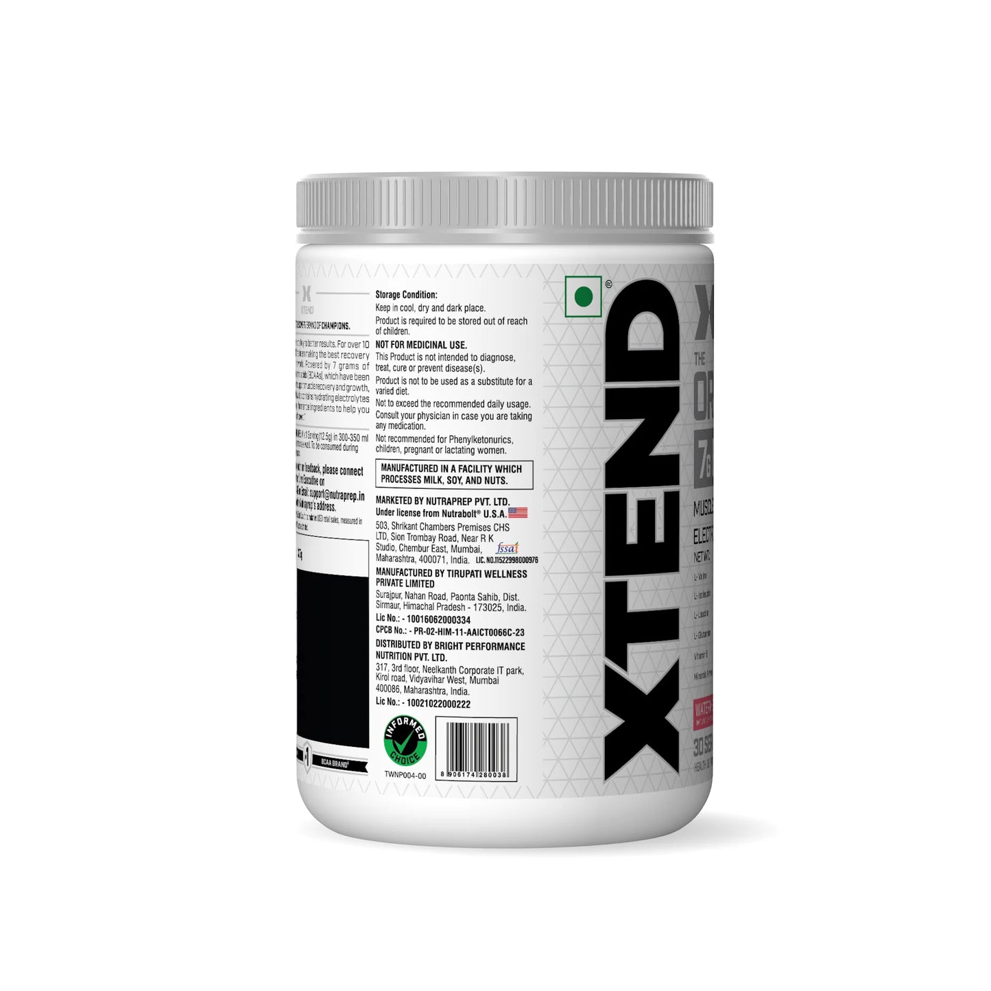 XTEND Original BCAA Powder 30 Servings