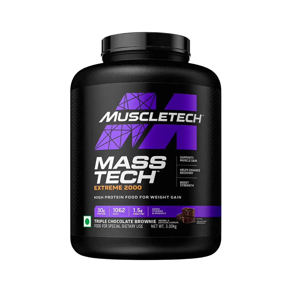 MuscleTech Mass-Tech Extreme 2000 3kg | Weight Gainer