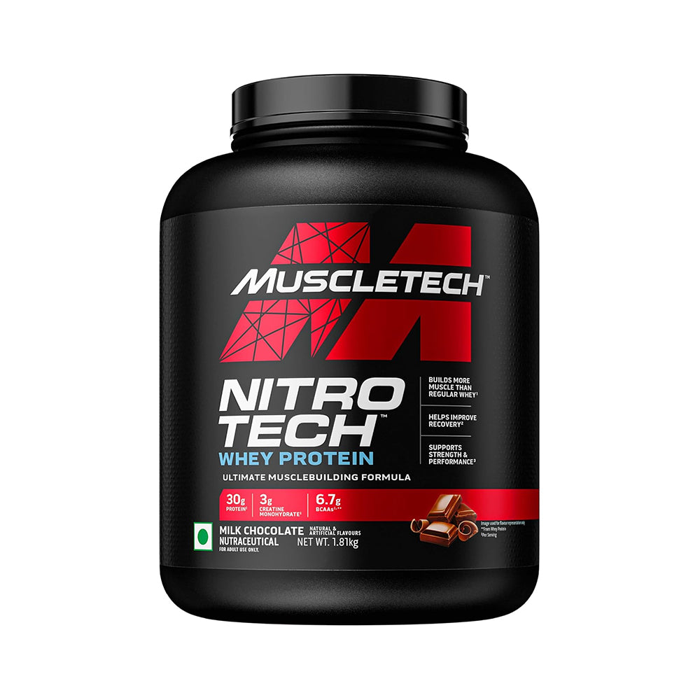 MuscleTech Nitro-Tech Whey Protein 1.81kg | 30g Protein