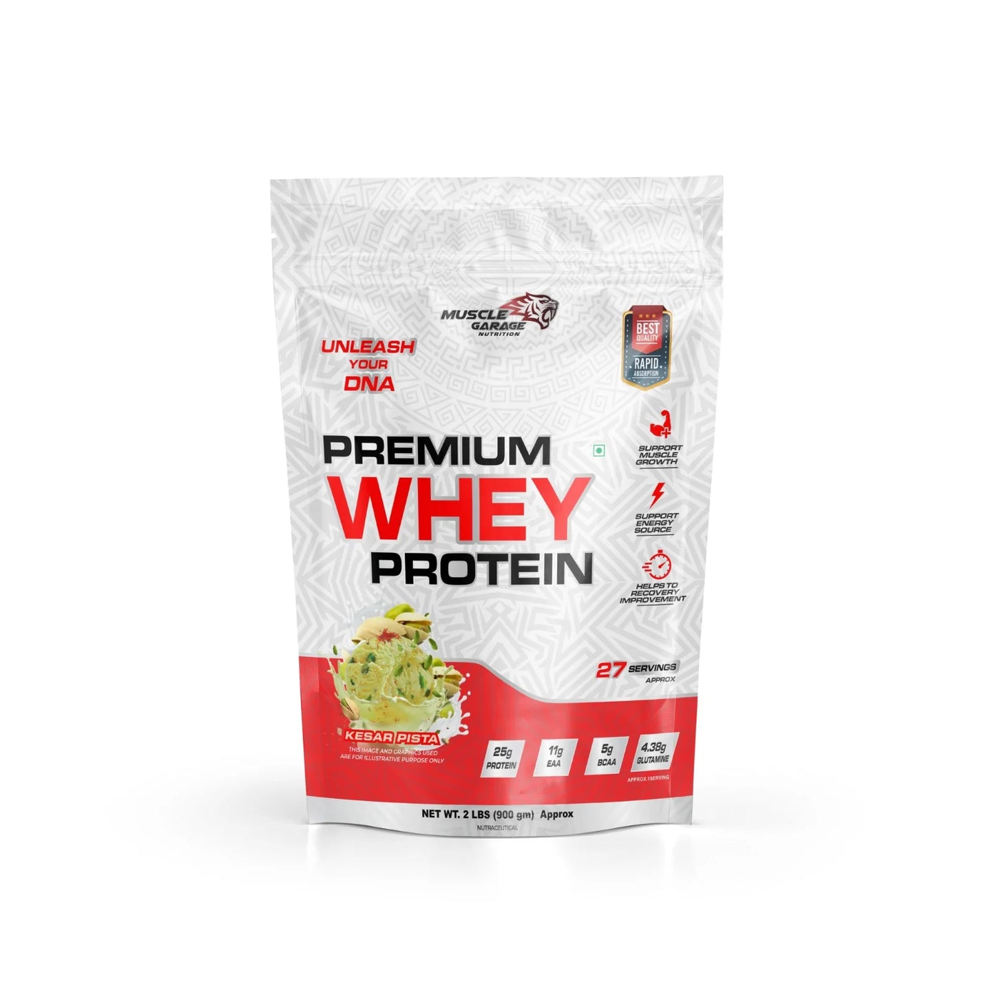 Muscle Garage Premium Whey Protein 900g (2 lbs)