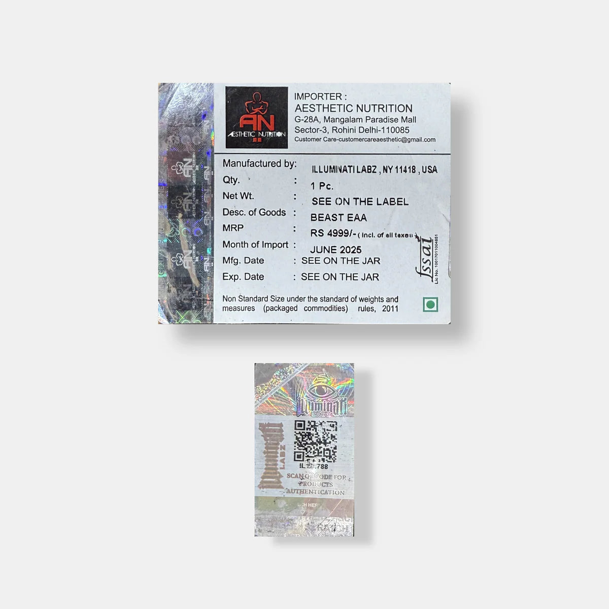 Illuminati Labz Beast EAA 225g | Recovery & Endurance