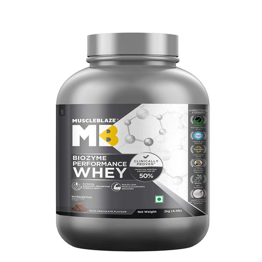 MuscleBlaze Biozyme Performance Whey | 2kg