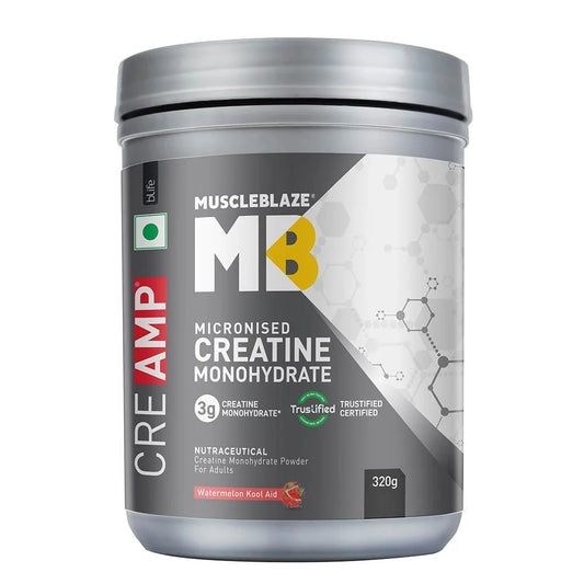 MuscleBlaze Creatine Monohydrate CreAMP | 320G