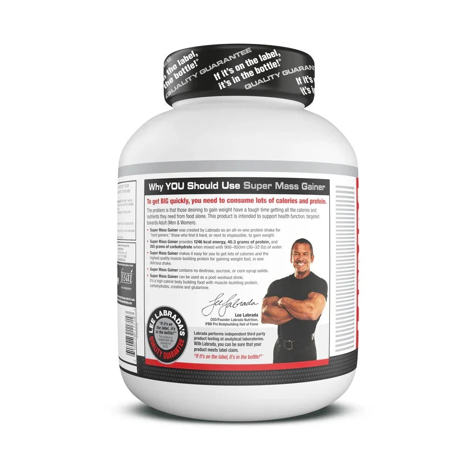 Labrada Super Mass Gainer 3kg (6.6 lbs) - Chocolate Ice Cream