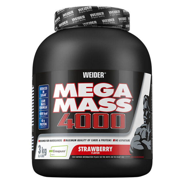 Weider Mega Mass 4000 | Premium Weight Gainer