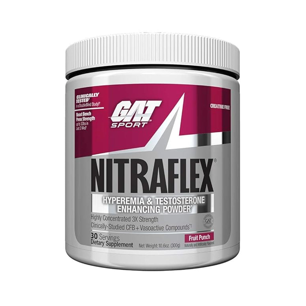 GAT Sport Nitraflex Pre Workout 30 Servings | Energy & Pump